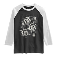 Ladybug Y2k Grunge 2000s Alt 90s Vintage Star Dots Teen Raglan Shirt