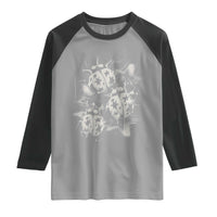 Ladybug Y2k Grunge 2000s Alt 90s Vintage Star Dots Teen Raglan Shirt