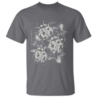 Ladybug Y2k Grunge 2000s Alt 90s Vintage Star Dots Teen T Shirt