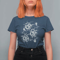 Ladybug Y2k Grunge 2000s Alt 90s Vintage Star Dots Teen T Shirt For Women
