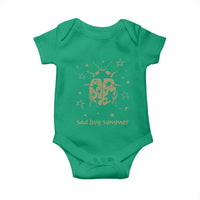 Sad Bug Summer Y2k Ladybug Grunge 2000s Vintage Baby Onesie Folk Music Bugs Lover
