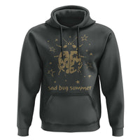Sad Bug Summer Y2k Ladybug Grunge 2000s Vintage Hoodie Folk Music Bugs Lover