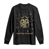 Sad Bug Summer Y2k Ladybug Grunge 2000s Vintage Long Sleeve Shirt Folk Music Bugs Lover