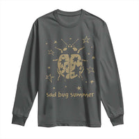 Sad Bug Summer Y2k Ladybug Grunge 2000s Vintage Long Sleeve Shirt Folk Music Bugs Lover