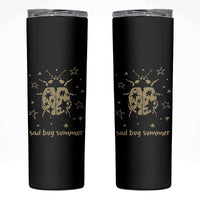 Sad Bug Summer Y2k Ladybug Grunge 2000s Vintage Skinny Tumbler Folk Music Bugs Lover