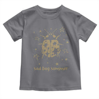 Sad Bug Summer Y2k Ladybug Grunge 2000s Vintage Toddler T Shirt Folk Music Bugs Lover