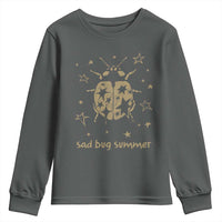 Sad Bug Summer Y2k Ladybug Grunge 2000s Vintage Youth Sweatshirt Folk Music Bugs Lover