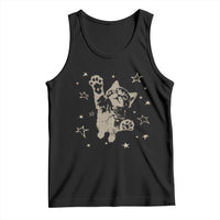 90s Y2k Cat Jumping Stars 2000s Grunge Vintage Graphic Tank Top