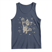 90s Y2k Cat Jumping Stars 2000s Grunge Vintage Graphic Tank Top