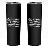 Y2k American Flag 90s 2000s Grunge Vintage Graphic Skinny Tumbler