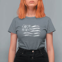 Y2k American Flag 90s 2000s Grunge Vintage Graphic T Shirt For Women