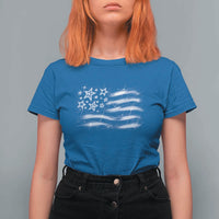 Y2k American Flag 90s 2000s Grunge Vintage Graphic T Shirt For Women