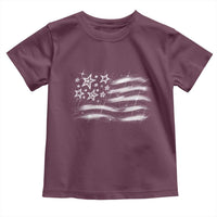 Y2k American Flag 90s 2000s Grunge Vintage Graphic Toddler T Shirt