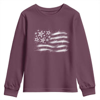 Y2k American Flag 90s 2000s Grunge Vintage Graphic Youth Sweatshirt
