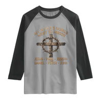 All My Role Models Went To Prison Jesus Raglan Shirt Funny Christian Paul Joseph Daniel Peter John
