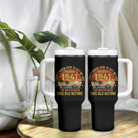 85th Birthday Vintage 1941 Tumbler With Handle I Dont Know How To Act My Age Ive Never Been This Old Before