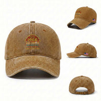 60th Birthday Vintage 1966 Washed Cotton Baseball Cap I Dont Know How To Act My Age Ive Never Been This Old Before