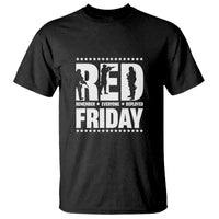Red Friday T Shirt RED Remember Everyone Deployed Military Star - Wonder Print Shop