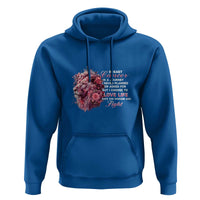 Breast Cancer Awareness Hoodie Breast Cancer Is A Journey I Never Planned Or Asked For But I Choose To Love Life Floral Lion - Wonder Print Shop