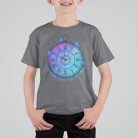 Suicide Prevention Awareness T Shirt For Kid No Story Should End Too Soon Butterfly Clock - Wonder Print Shop