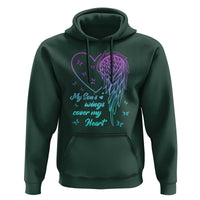 Suicide Prevention Awareness Hoodie My Son's Wings Cover My Heart Butterfly - Wonder Print Shop