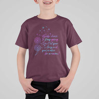 Suicide Prevention Awareness T Shirt For Kid Always Choose To Keep Going Don't Let Your Story End You're Alive For A Reason Semicolon - Wonder Print Shop