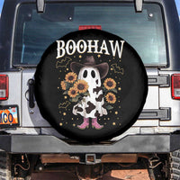 Funny Boohaw Halloween Western Cowboy Ghost Spare Tire Cover - Wonder Print Shop