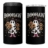 Funny Boohaw Halloween Western Cowboy Ghost 4 in 1 Can Cooler Tumbler - Wonder Print Shop