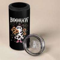 Funny Boohaw Halloween Western Cowboy Ghost 4 in 1 Can Cooler Tumbler - Wonder Print Shop