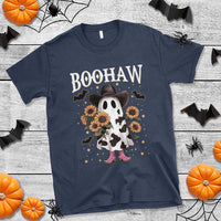 Funny Boohaw Halloween Western Cowboy Ghost T Shirt - Wonder Print Shop