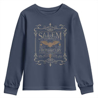 Halloween Salem Witch Youth Sweatshirt Salem Medicines Apothecary Potions Tonics Elixirs - Wonder Print Shop