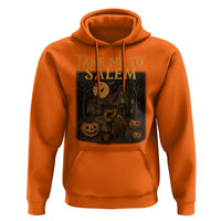 Take Me To Salem Hoodie Halloween Witch Salem Trip Black Cat Spooky Season - Wonder Print Shop