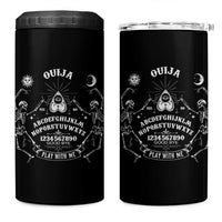 Ouija Board Spirit Board Occult Gothic Skeleton Halloween Pagan 4 in 1 Can Cooler Tumbler - Wonder Print Shop