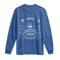 Ouija Board Spirit Board Occult Gothic Skeleton Halloween Pagan Long Sleeve Shirt - Wonder Print Shop