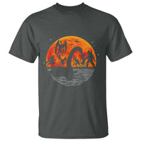 Funny Halloween Cryptid Folklore Bigfoot Alien Mothman T Shirt - Wonder Print Shop