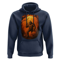 Funny Halloween Bigfoot Scary Spooky Cryptid Sasquatch Hoodie - Wonder Print Shop