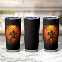 Funny Halloween Bigfoot Scary Spooky Cryptid Sasquatch Tumbler Cup - Wonder Print Shop