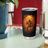Funny Halloween Bigfoot Scary Spooky Cryptid Sasquatch Tumbler Cup - Wonder Print Shop