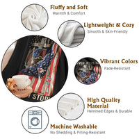 Funny Even Jesus Had A Fish Story Throw Blanket Fisherman Christian Fishing - Wonder Print Shop