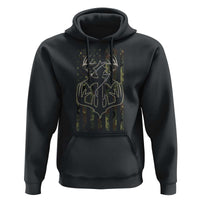 Faith Fishing Hunting Camo US Flag Cross With Hook Christian Hoodie - Wonder Print Shop