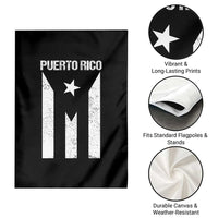 Puerto Rico Boricua Flag Proud Puerto Rican Heritage Garden Flag - Wonder Print Shop