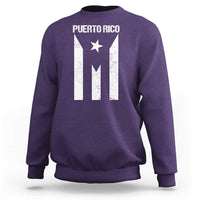 Puerto Rico Boricua Flag Proud Puerto Rican Heritage Sweatshirt - Wonder Print Shop