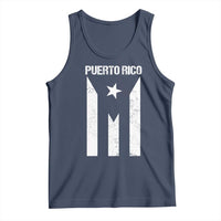 Puerto Rico Boricua Flag Proud Puerto Rican Heritage Tank Top - Wonder Print Shop