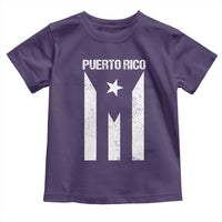 Puerto Rico Boricua Flag Proud Puerto Rican Heritage Toddler T Shirt - Wonder Print Shop