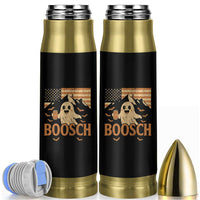 Funny Ghost Boosch Beer Halloween Bullet Tumbler Vintage American Flag - Wonder Print Shop