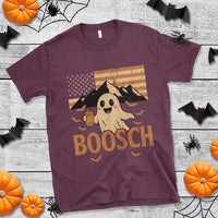 Funny Ghost Boosch Beer Halloween T Shirt Vintage American Flag - Wonder Print Shop