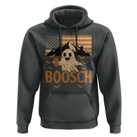 Funny Ghost Boosch Beer Halloween Hoodie Vintage American Flag - Wonder Print Shop