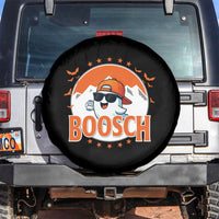 Funny Ghost Boosch Beer Halloween Spare Tire Cover Mountain Bat - Wonder Print Shop