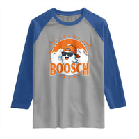 Funny Ghost Boosch Beer Halloween Raglan Shirt Mountain Bat - Wonder Print Shop