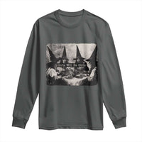 Funny Witch Girls Will Be Girls Long Sleeve Shirt Feminist Halloween - Wonder Print Shop